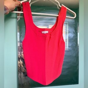 Color block Knit Tank